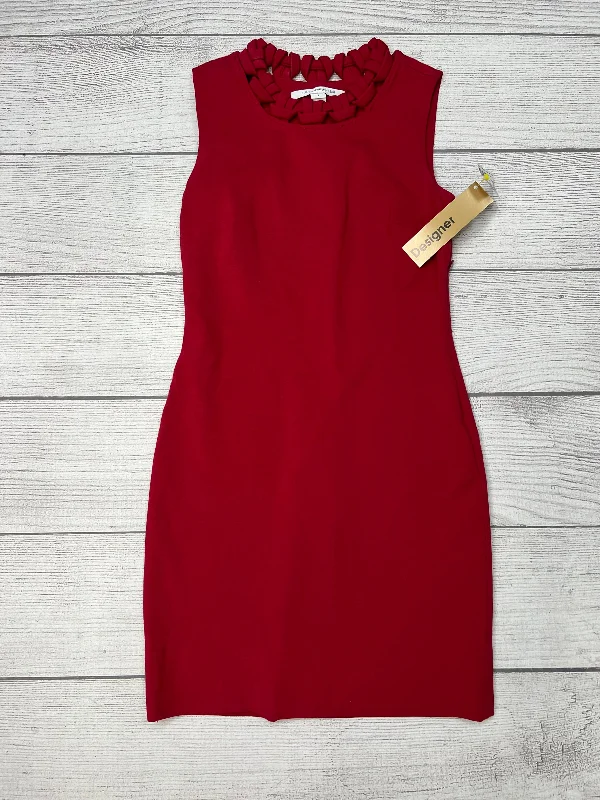 Dress Designer By Diane Von Furstenberg In Red, Size: Xs