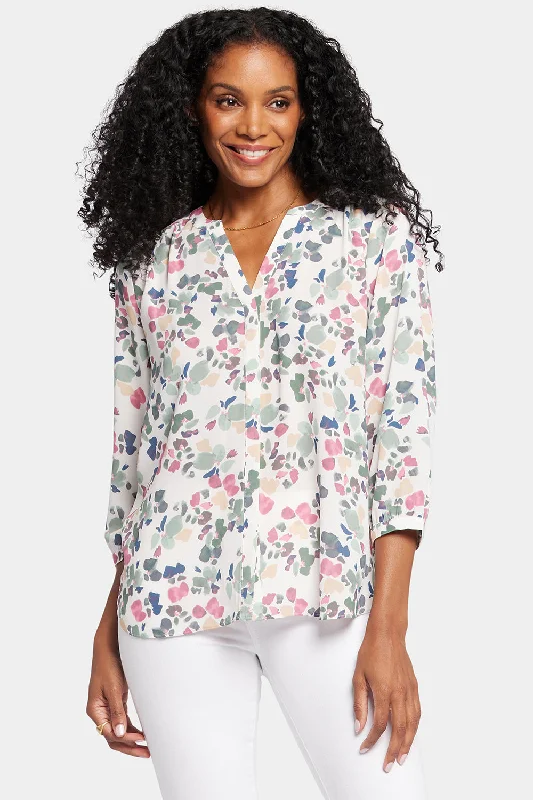 Pintuck Blouse - Illiana