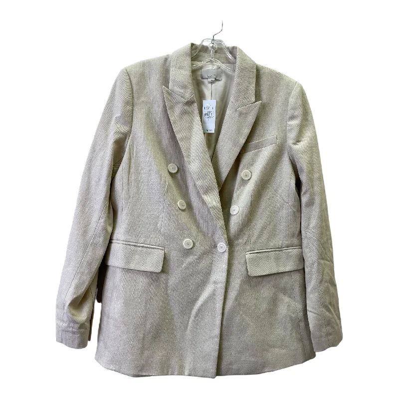 Cream Blazer By Loft, Size: S