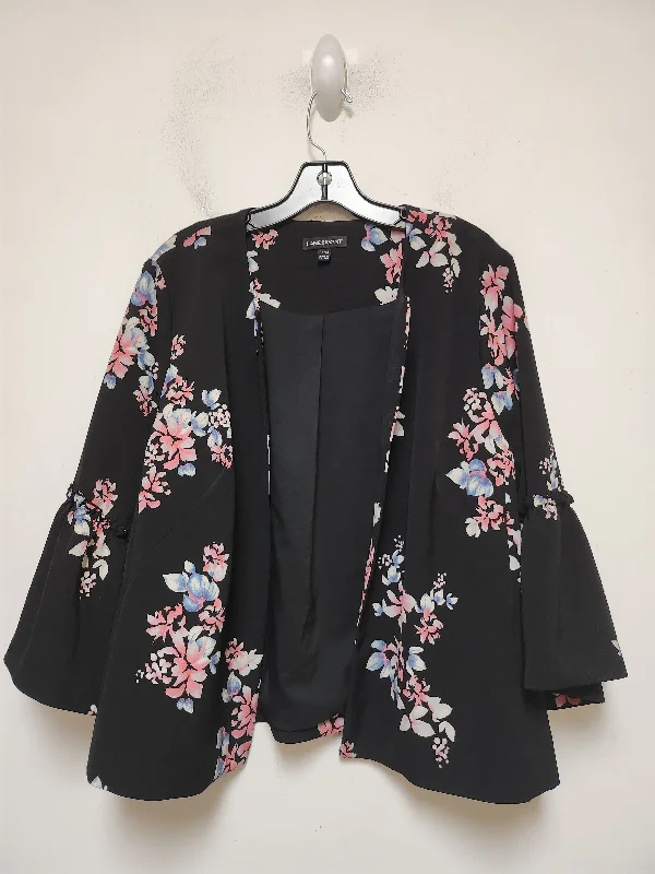 Floral Print Blazer Lane Bryant, Size 2x