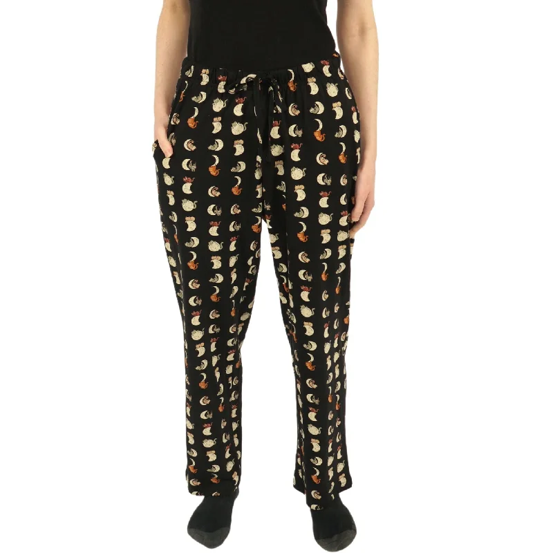 Lunar Kitty Glow-in-the-Dark Adults Lounge Pants