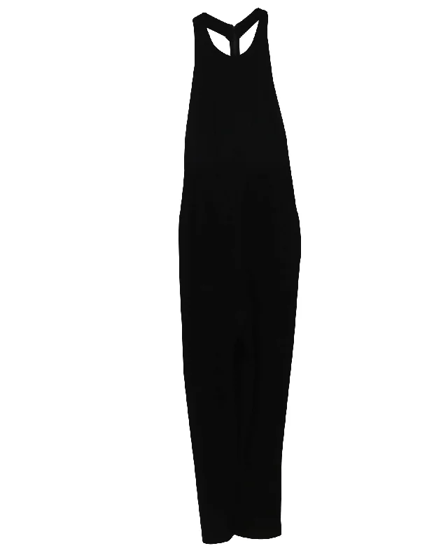 Alice + Olivia Jumpsuit in Black Viscose