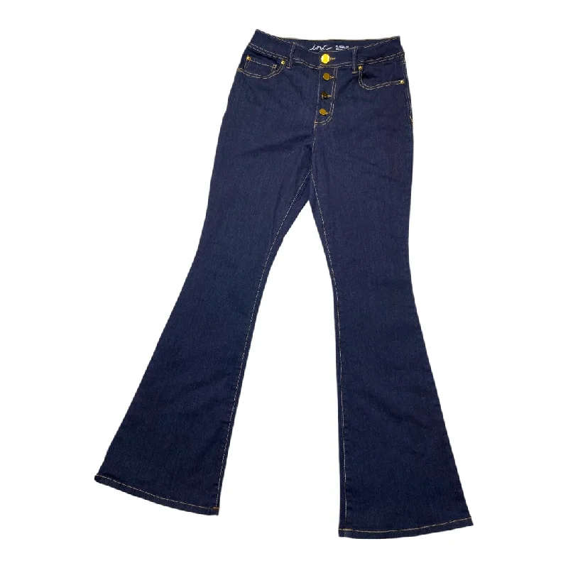 Jeans Flared By Inc In Blue, Size: 6