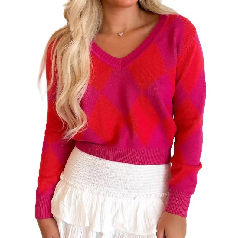 Miriam Sweater In Pink