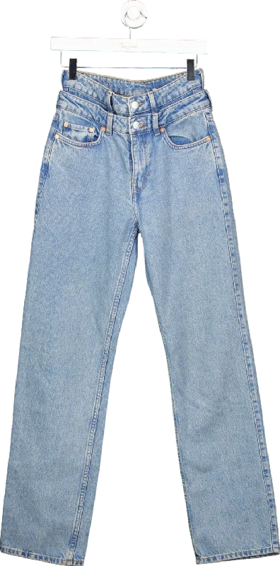 Weekday Blue Dio Jeans UK 26