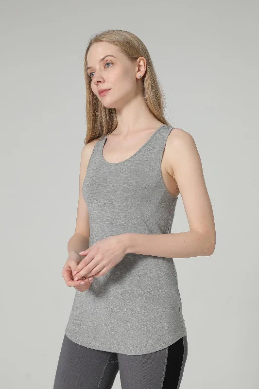 Bamboo Curved Hem Sustainable Tank