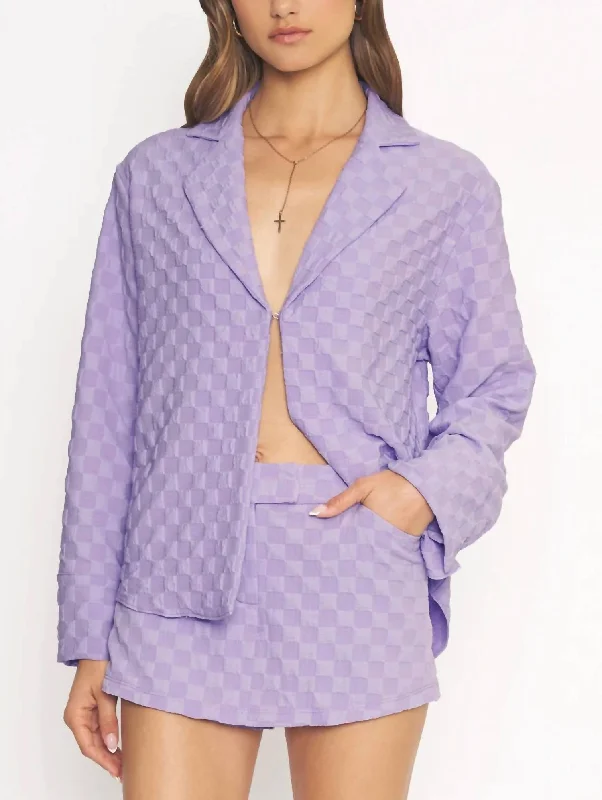 Cosmo Top in Lavender