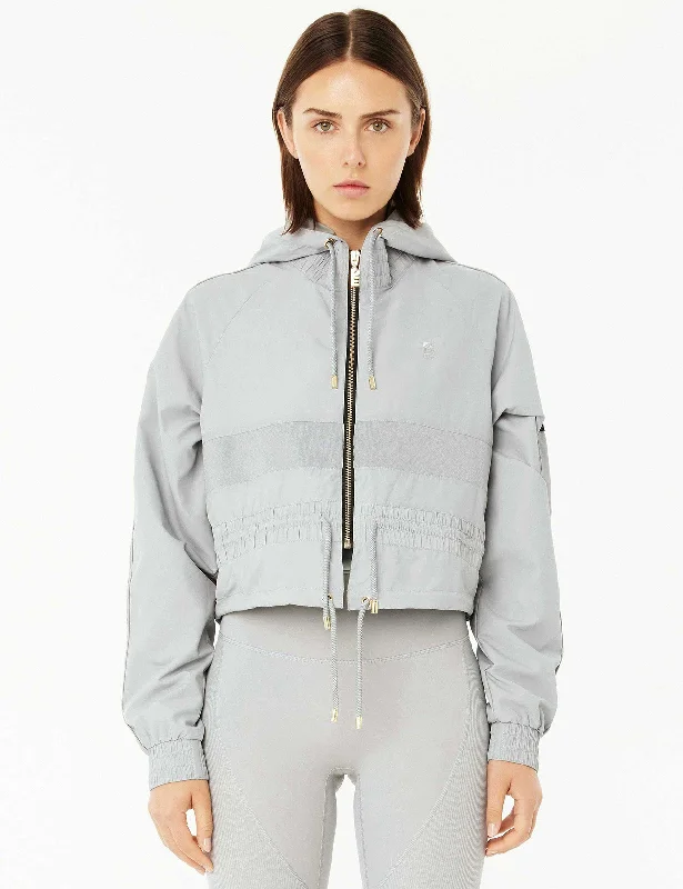 Cropped Man Down Jacket - High Rise