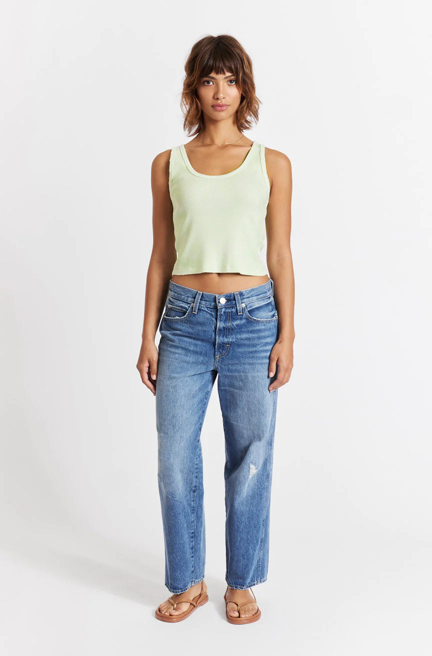 Billie Wide Straight Leg Jean - Warmth