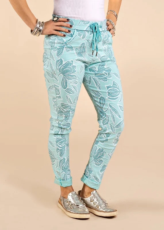 Cali Pants in Aqua Mist