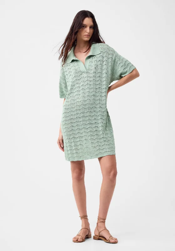 Calista Knit Dress_Mint